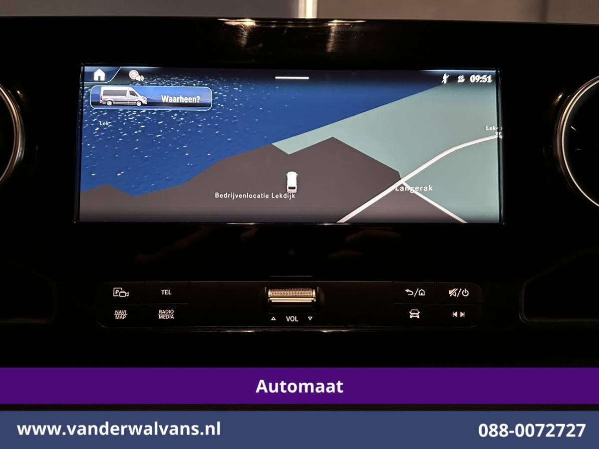 Mercedes-Benz Sprinter Mercedes-Benz Sprinter 317 CDI 170pk 9G-Tronic Automaat L2H2 2025 MODEL XL MBUX Euro6 Airco | Camera | Navigatie | LED | Adaptieve Cruisecontrol Chauffeursstoel, Stoelverwarming, Parkeersensoren, Bijrijdersbank