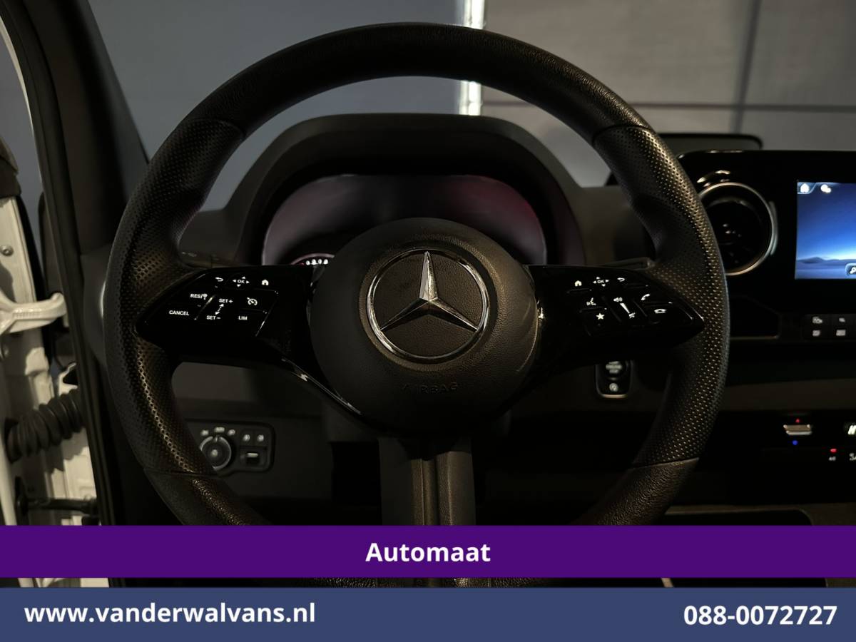 Mercedes-Benz Sprinter Mercedes-Benz Sprinter 317 CDI 170pk 9G-Tronic Automaat L2H2 2025 MODEL XL MBUX Euro6 Airco | Camera | Navigatie | LED | Adaptieve Cruisecontrol Chauffeursstoel, Stoelverwarming, Parkeersensoren, Bijrijdersbank