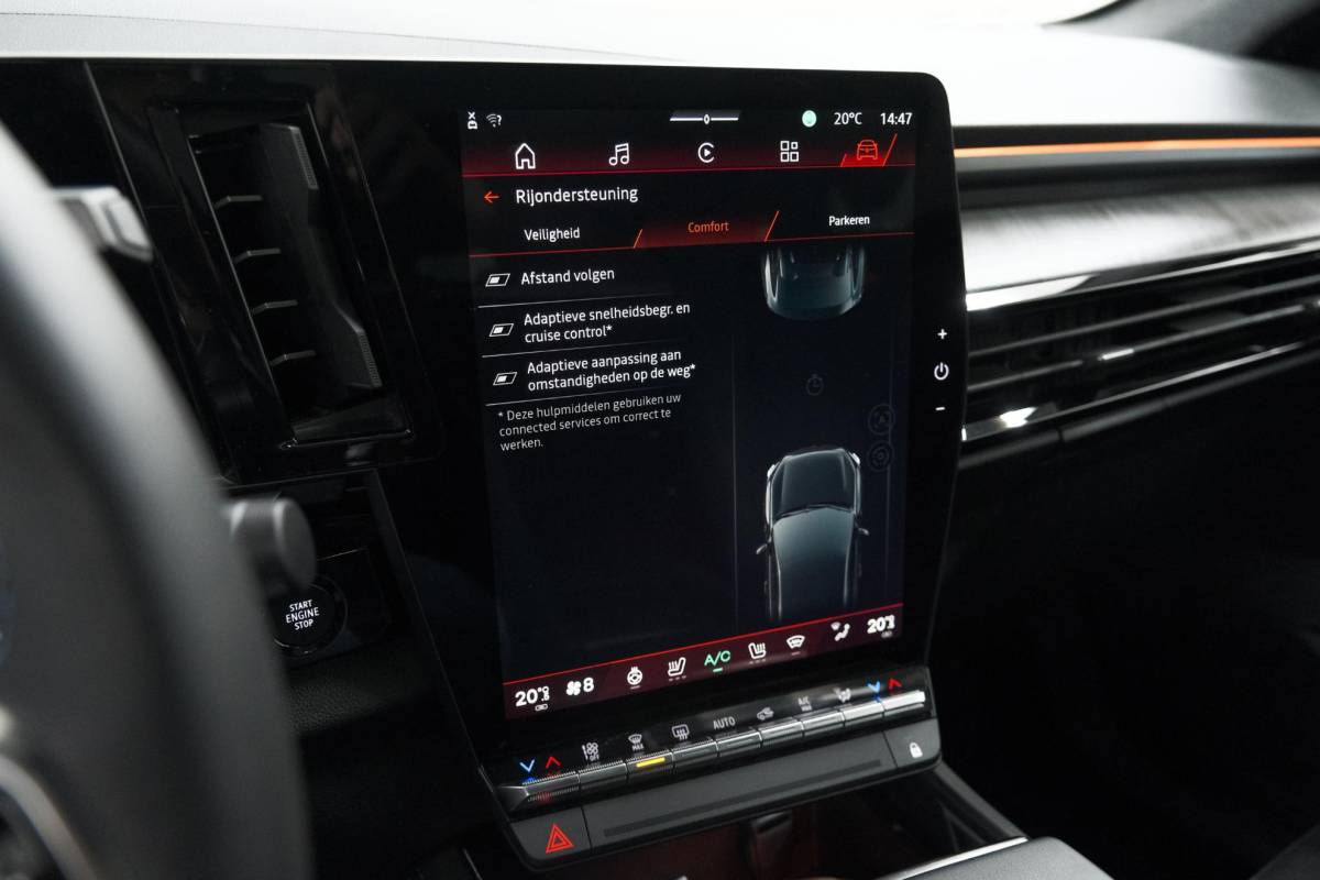 Renault Rafale Renault Rafale 1.2 E-Tech Full Hybrid 200 Esprit Alpine | Solarbay Panoramadak | 4Control | Harman Kardon Audio | Adaptieve Cruise Control