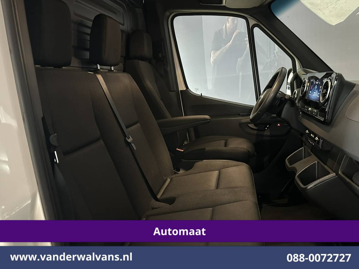Mercedes-Benz Sprinter Mercedes-Benz Sprinter 317 CDI 170pk 9G-Tronic Automaat L2H2 2025 Model Euro6 Airco | XL MBUX | Camera | Navigatie | LED | Adaptieve Cruisecontrol Chauffeursstoel, Stoelverwarming, Parkeersensoren, Bijrijdersbank