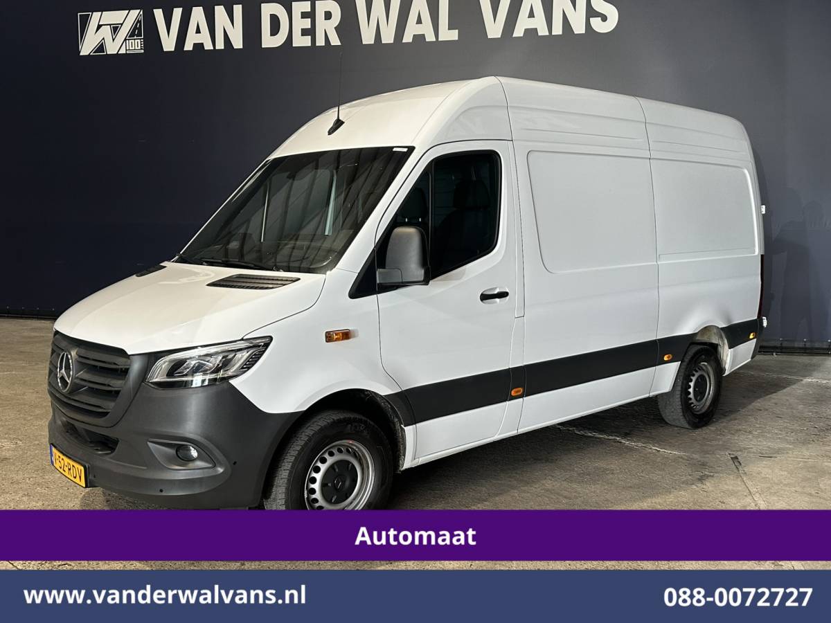 Mercedes-Benz Sprinter Mercedes-Benz Sprinter 317 CDI 170pk 9G-Tronic Automaat L2H2 2025 Model Euro6 Airco | XL MBUX | Camera | Navigatie | LED | Adaptieve Cruisecontrol Chauffeursstoel, Stoelverwarming, Parkeersensoren, Bijrijdersbank