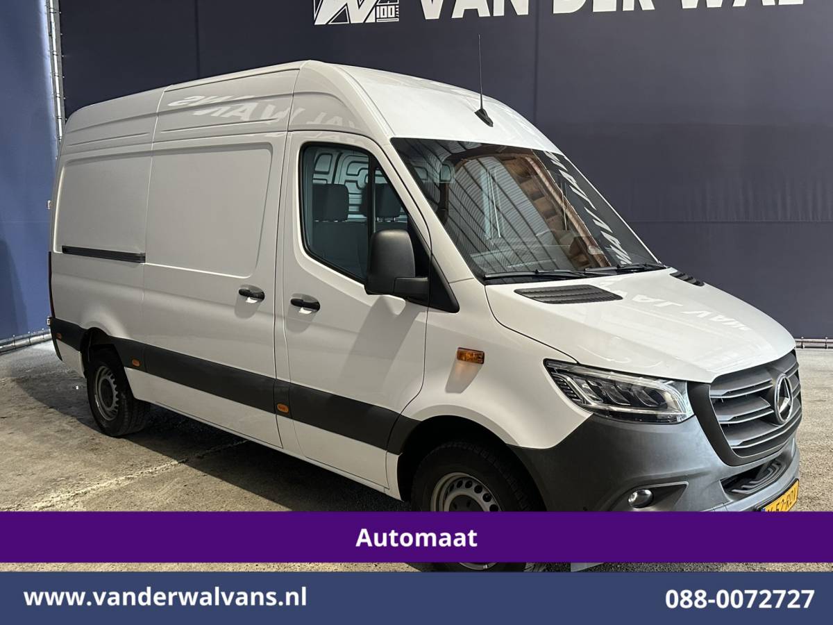 Mercedes-Benz Sprinter Mercedes-Benz Sprinter 317 CDI 170pk 9G-Tronic Automaat L2H2 2025 Model Euro6 Airco | XL MBUX | Camera | Navigatie | LED | Adaptieve Cruisecontrol Chauffeursstoel, Stoelverwarming, Parkeersensoren, Bijrijdersbank