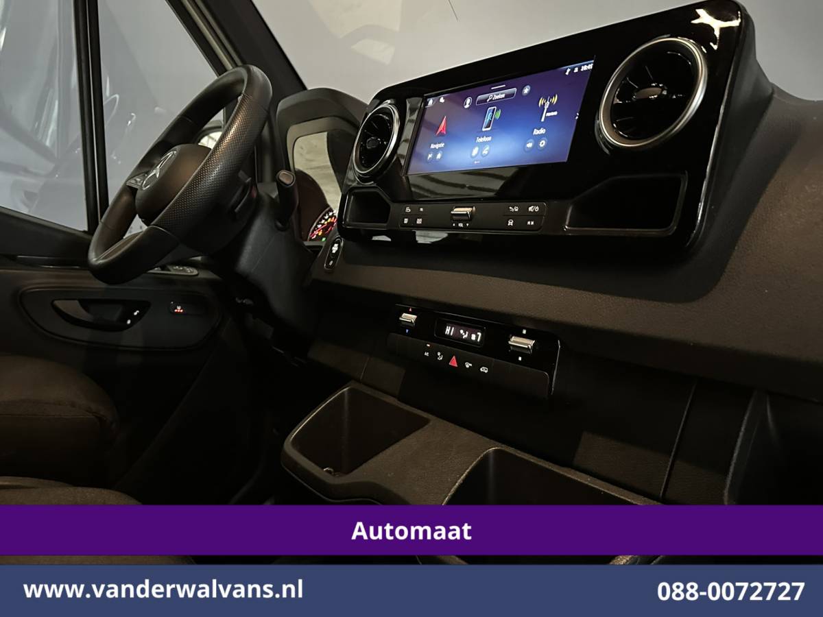 Mercedes-Benz Sprinter Mercedes-Benz Sprinter 317 CDI 170pk 9G-Tronic Automaat L2H2 2025 Model Euro6 Airco | XL MBUX | Camera | Navigatie | LED | Adaptieve Cruisecontrol Chauffeursstoel, Stoelverwarming, Parkeersensoren, Bijrijdersbank