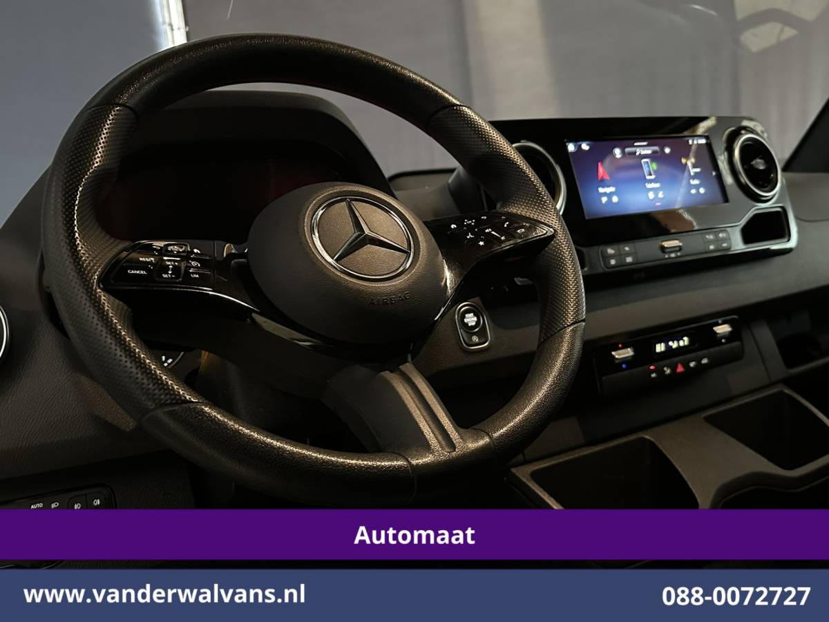 Mercedes-Benz Sprinter Mercedes-Benz Sprinter 317 CDI 170pk 9G-Tronic Automaat L2H2 2025 Model Euro6 Airco | XL MBUX | Camera | Navigatie | LED | Adaptieve Cruisecontrol Chauffeursstoel, Stoelverwarming, Parkeersensoren, Bijrijdersbank