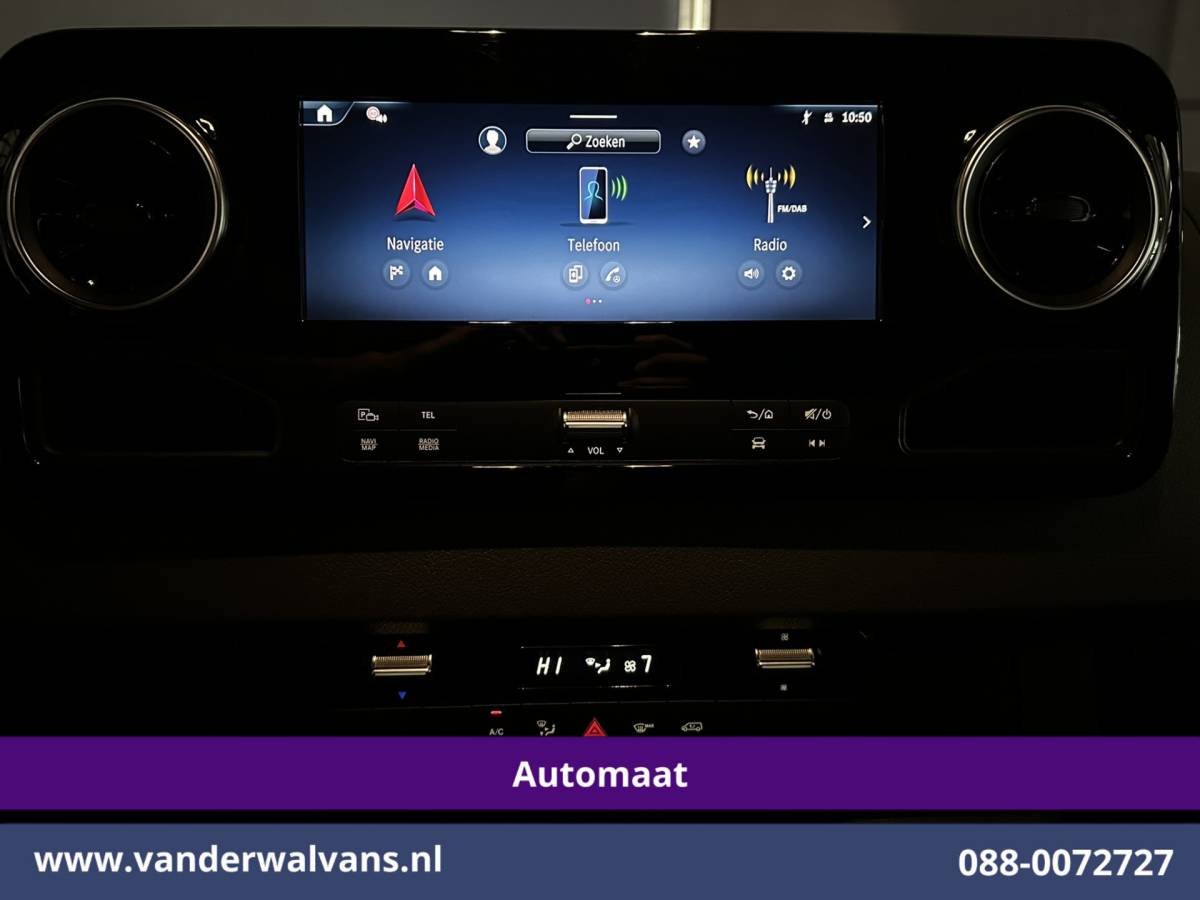 Mercedes-Benz Sprinter Mercedes-Benz Sprinter 317 CDI 170pk 9G-Tronic Automaat L2H2 2025 Model Euro6 Airco | XL MBUX | Camera | Navigatie | LED | Adaptieve Cruisecontrol Chauffeursstoel, Stoelverwarming, Parkeersensoren, Bijrijdersbank