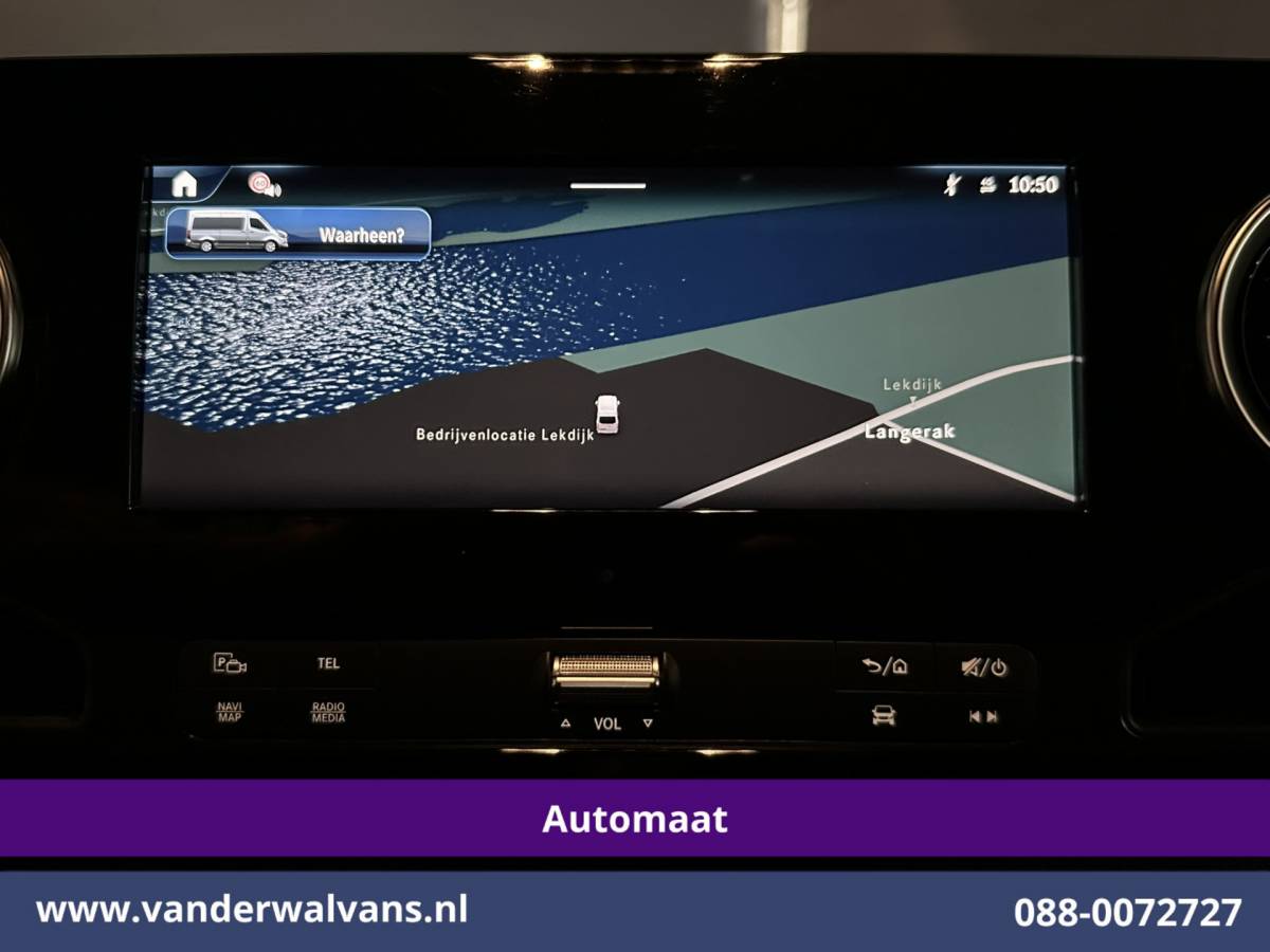 Mercedes-Benz Sprinter Mercedes-Benz Sprinter 317 CDI 170pk 9G-Tronic Automaat L2H2 2025 Model Euro6 Airco | XL MBUX | Camera | Navigatie | LED | Adaptieve Cruisecontrol Chauffeursstoel, Stoelverwarming, Parkeersensoren, Bijrijdersbank