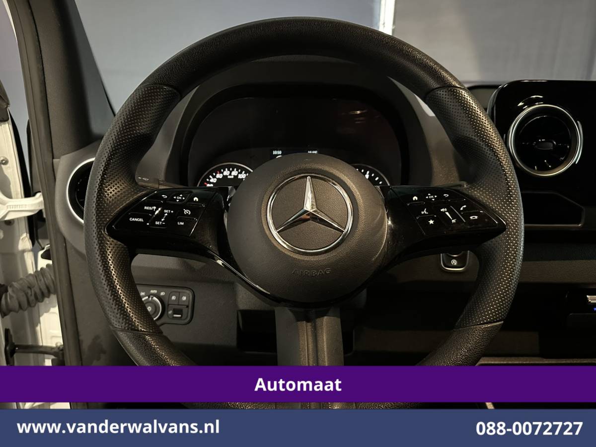 Mercedes-Benz Sprinter Mercedes-Benz Sprinter 317 CDI 170pk 9G-Tronic Automaat L2H2 2025 Model Euro6 Airco | XL MBUX | Camera | Navigatie | LED | Adaptieve Cruisecontrol Chauffeursstoel, Stoelverwarming, Parkeersensoren, Bijrijdersbank