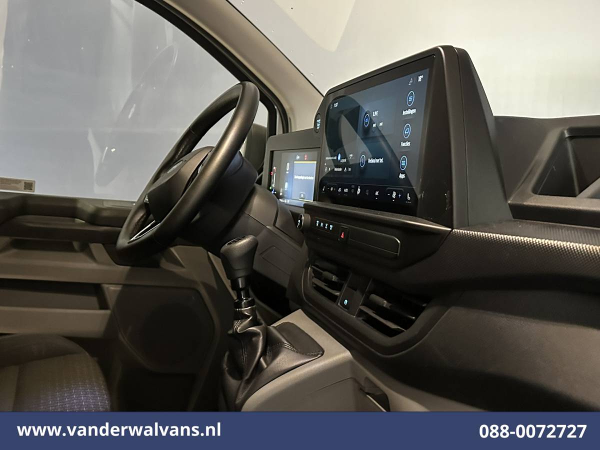 Ford Transit Custom Ford Transit Custom 2.0 TDCI 136pk L1H1 Euro6 Airco | Navigatie | LED | Apple Carplay | Adaptieve Cruisecontrol | Leder Stuur Android Auto, Verwarmde voorruit, Stoelverwarming, Parkeersensoren, Bijrijdersbank, 2590kg trekvermogen