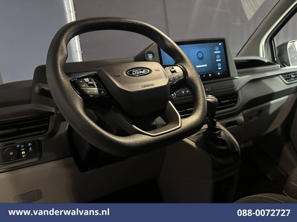 Ford Transit Custom Ford Transit Custom 2.0 TDCI 136pk L1H1 Euro6 Airco | Camera | LED | Apple Carplay | Cruisecontrol Android Auto, Verwarmde voorruit, Parkeersensoren, Bijrijdersbank