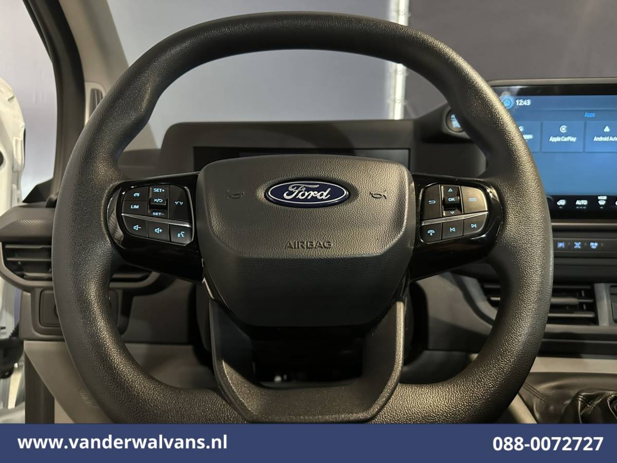 Ford Transit Custom Ford Transit Custom 2.0 TDCI 136pk L1H1 Euro6 Airco | Camera | LED | Apple Carplay | Cruisecontrol Android Auto, Verwarmde voorruit, Parkeersensoren, Bijrijdersbank