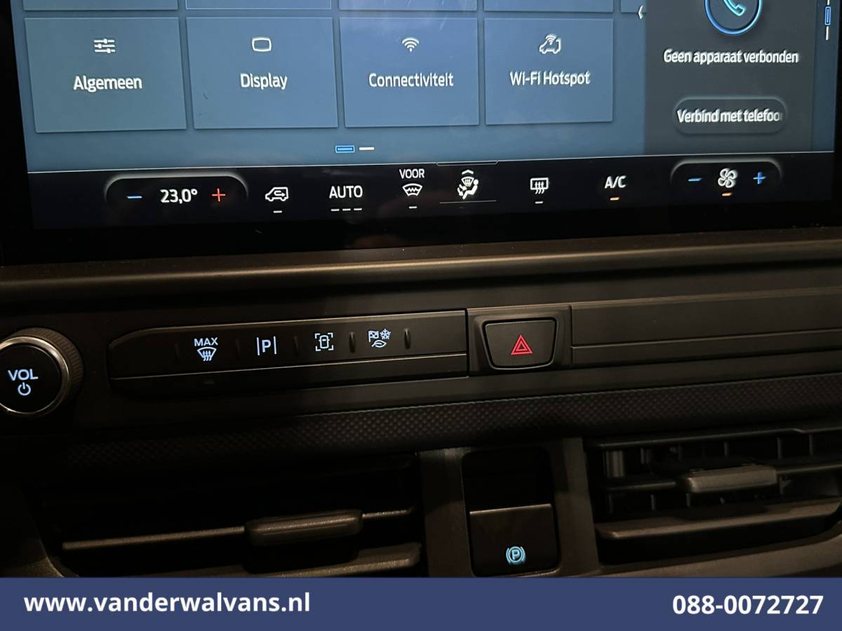 Ford Transit Custom Ford Transit Custom 2.0 TDCI 136pk L1H1 Euro6 Airco | Camera | LED | Apple Carplay | Cruisecontrol Android Auto, Verwarmde voorruit, Parkeersensoren, Bijrijdersbank