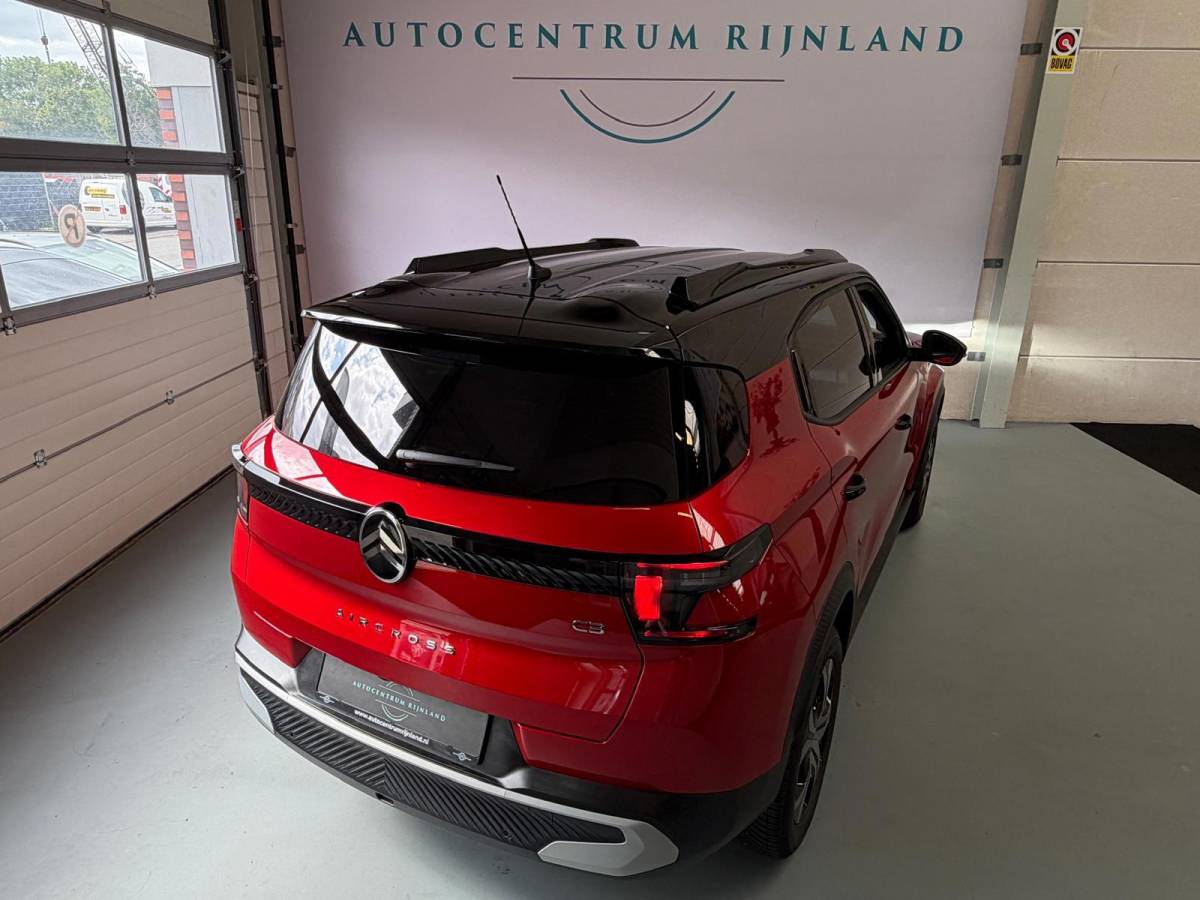 Citroën C3 Aircross Citroen C3 AIRCROSS 1.2 Hybrid 145pk Plus, 1 Jaar Bovag Garantie, Automaat, camera, Carplay