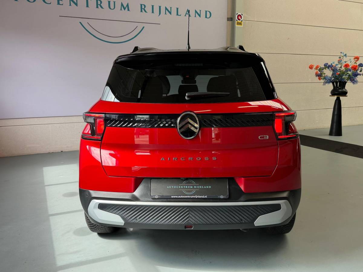 Citroën C3 Aircross Citroen C3 AIRCROSS 1.2 Hybrid 145pk Plus, 1 Jaar Bovag Garantie, Automaat, camera, Carplay