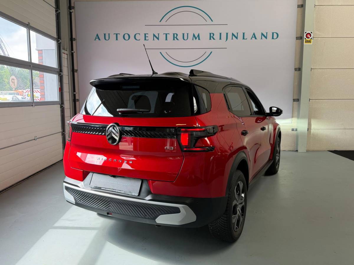 Citroën C3 Aircross Citroen C3 AIRCROSS 1.2 Hybrid 145pk Plus, 1 Jaar Bovag Garantie, Automaat, camera, Carplay
