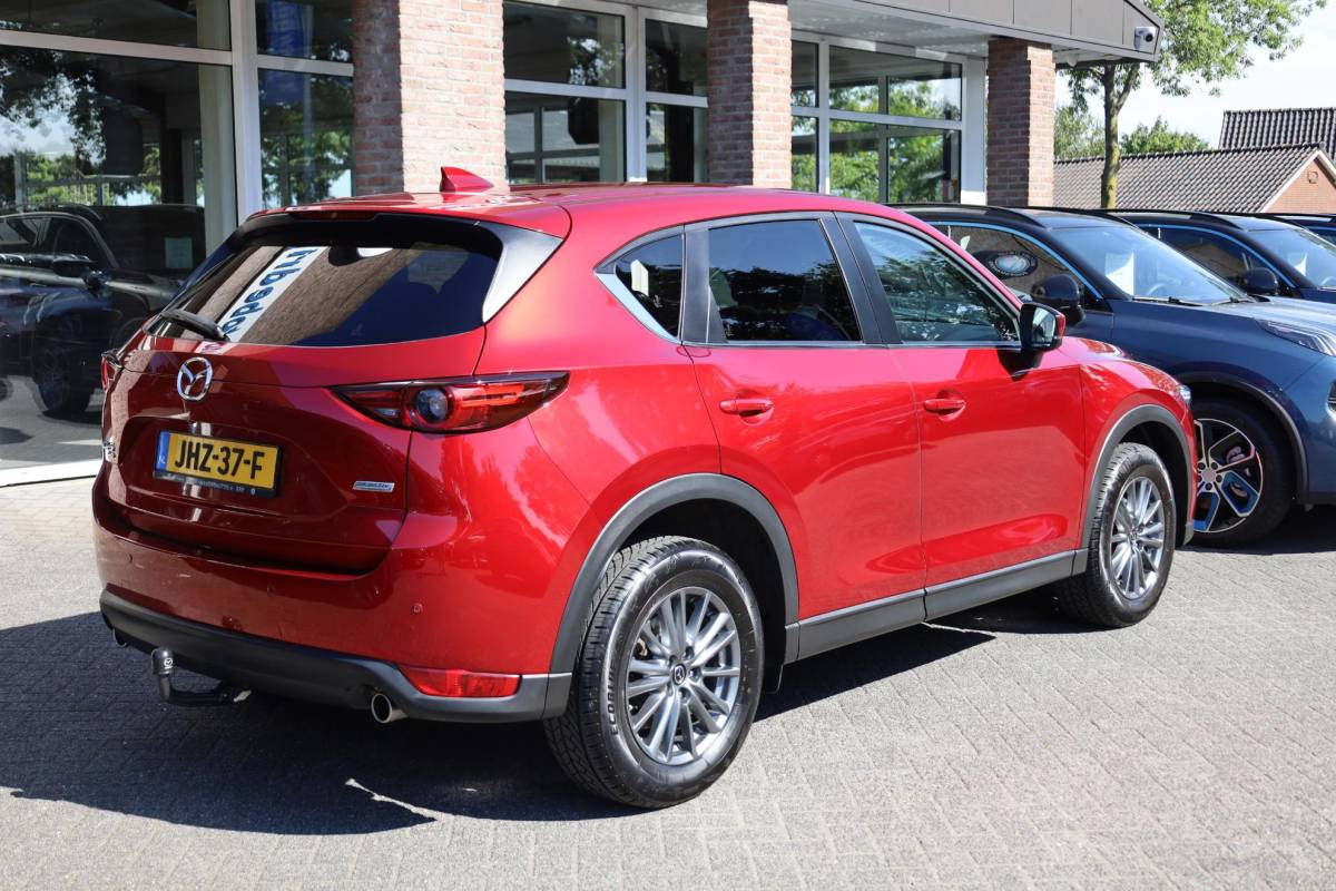 Mazda CX-5 Mazda CX-5 2.0 SkyActiv-G 165 GT-M 4WD 360-CAMERA HUD TREKHAAK-AFN ALL-SEASONS STUUR+STOELVERWARMING NAVI CRUISE 2xPDC ENZ!