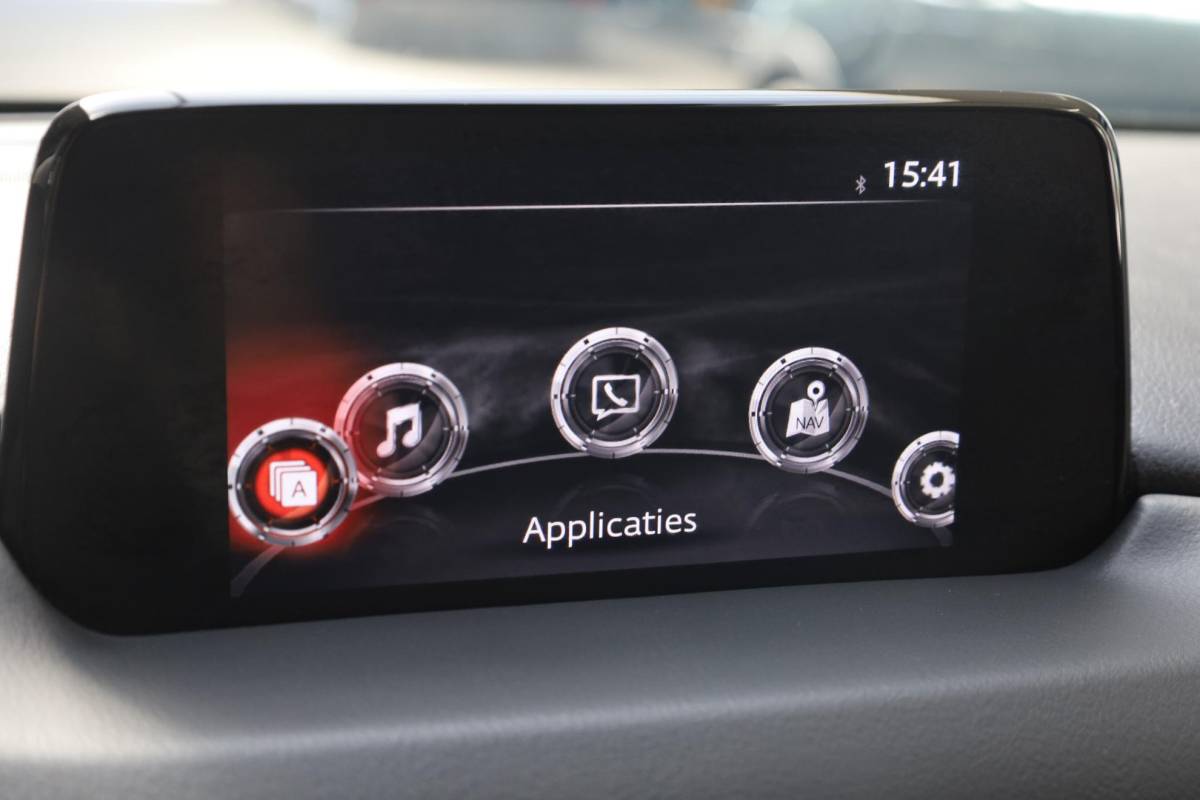Mazda CX-5 Mazda CX-5 2.0 SkyActiv-G 165 GT-M 4WD 360-CAMERA HUD TREKHAAK-AFN ALL-SEASONS STUUR+STOELVERWARMING NAVI CRUISE 2xPDC ENZ!