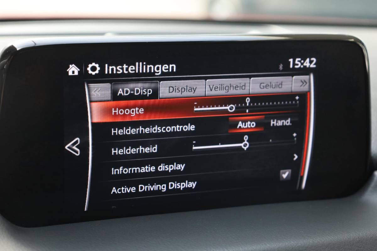 Mazda CX-5 Mazda CX-5 2.0 SkyActiv-G 165 GT-M 4WD 360-CAMERA HUD TREKHAAK-AFN ALL-SEASONS STUUR+STOELVERWARMING NAVI CRUISE 2xPDC ENZ!