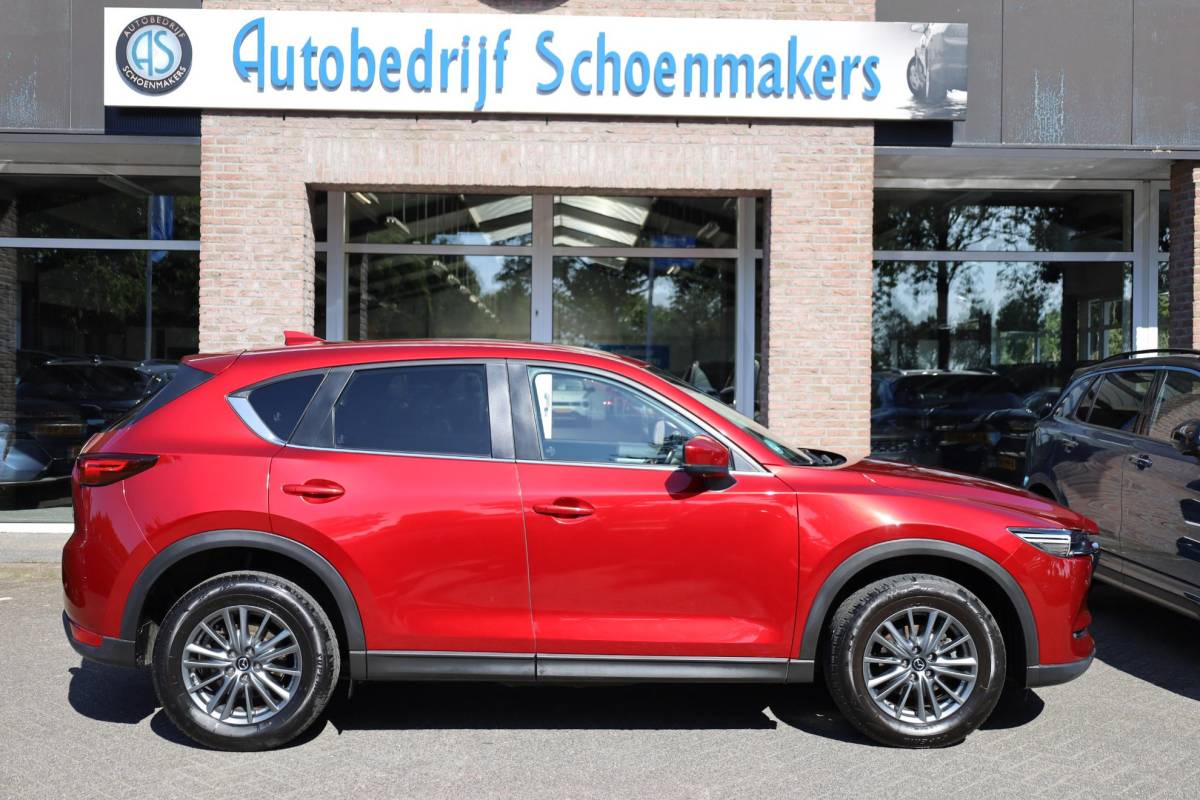 Mazda CX-5 Mazda CX-5 2.0 SkyActiv-G 165 GT-M 4WD 360-CAMERA HUD TREKHAAK-AFN ALL-SEASONS STUUR+STOELVERWARMING NAVI CRUISE 2xPDC ENZ!
