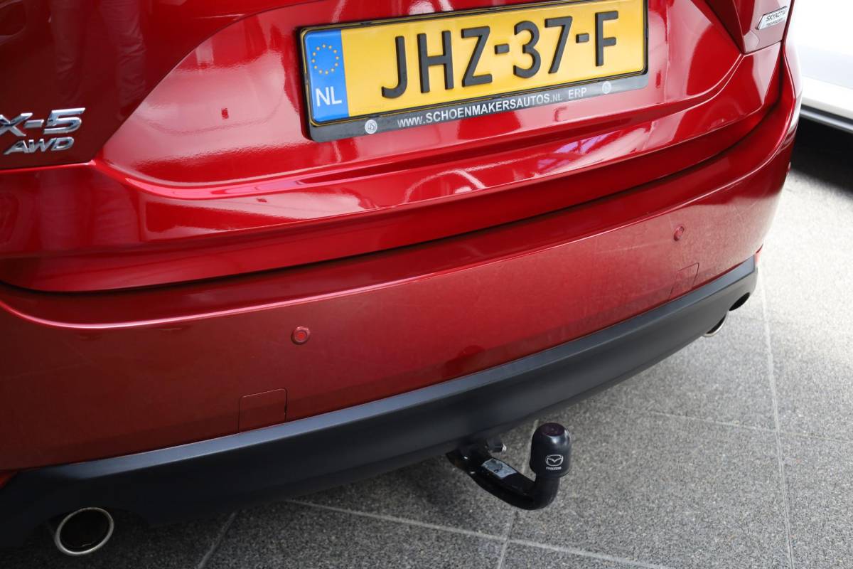 Mazda CX-5 Mazda CX-5 2.0 SkyActiv-G 165 GT-M 4WD 360-CAMERA HUD TREKHAAK-AFN ALL-SEASONS STUUR+STOELVERWARMING NAVI CRUISE 2xPDC ENZ!