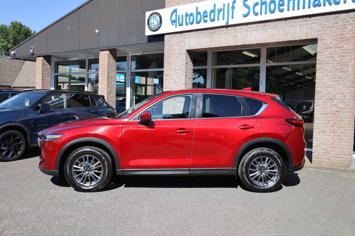 Mazda CX-5 Mazda CX-5 2.0 SkyActiv-G 165 GT-M 4WD 360-CAMERA HUD TREKHAAK-AFN ALL-SEASONS STUUR+STOELVERWARMING NAVI CRUISE 2xPDC ENZ!