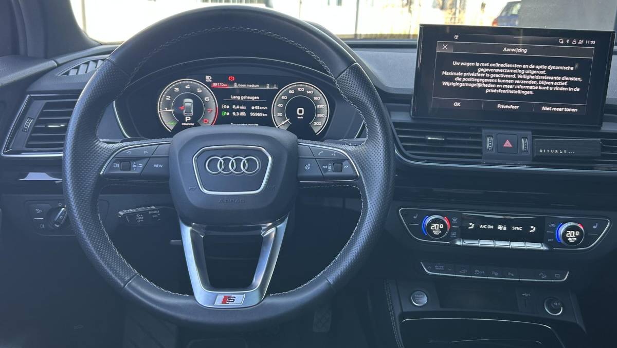 Audi Q5 Audi Q5 Sportback 55 TFSI e S edition | ZEER NETTE STAAT | 1e Eigenaar | Volledig Dealeronderhouden | 3x S-Line | PANO | Luchtvering | Matrix |