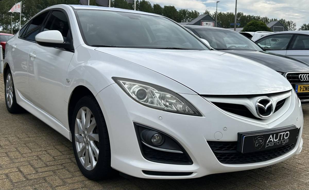 Mazda 6 Mazda 6 2.0 GT-M Line 155PK | 2e Eigenaar | NL AUTO | Nette Staat | Trekhaak | 1500KG Trekgewicht | Stoelverwarming | Climate Control | Parkeersensoren Voor en Achter | Stoelverwarming | Navigatie |