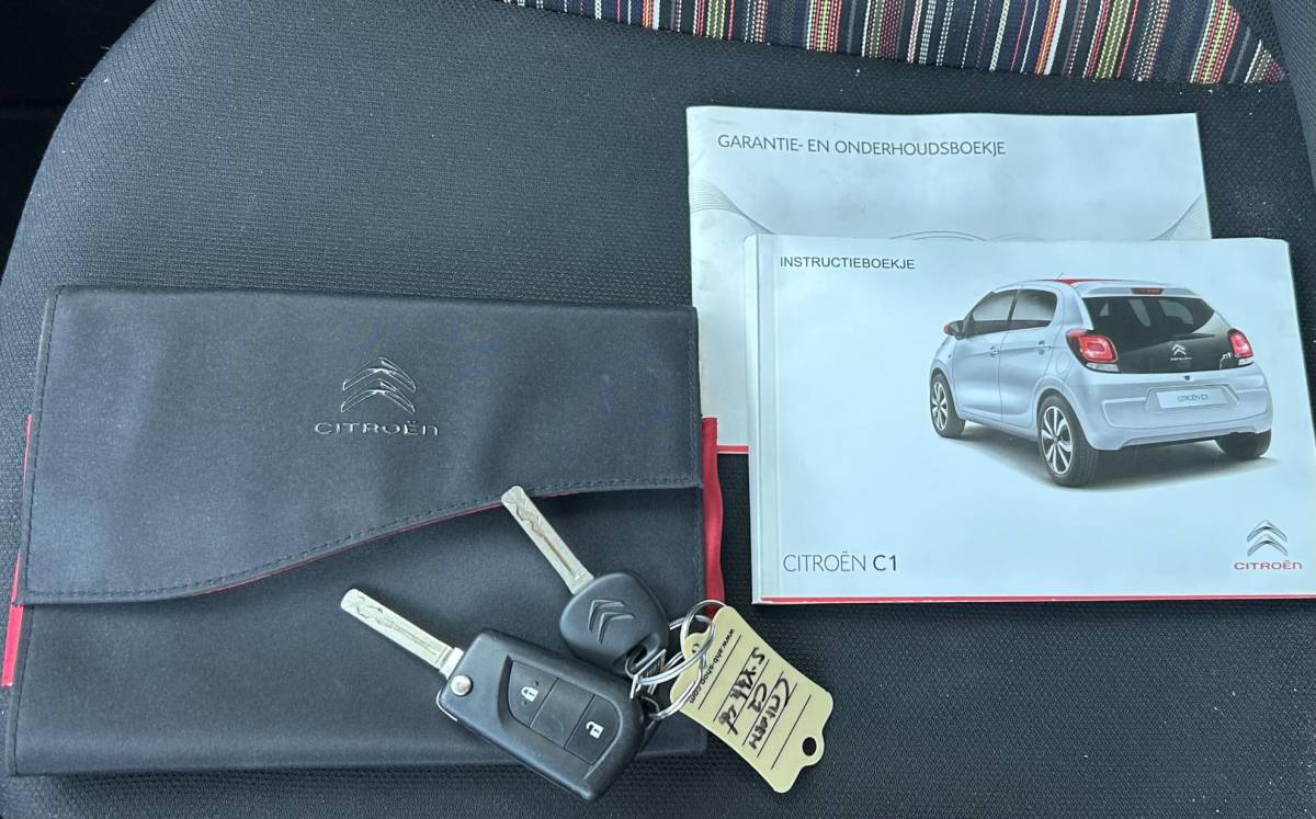 Citroën C1 Citroen C1 1.0 e-VTi Feel | Volledig Dealeronderhouden | 2e Eigenaar | NL AUTO | NAP | Parkeersensoren | 5 Deurs | Airco | Sleutels | Nieuwe APK |