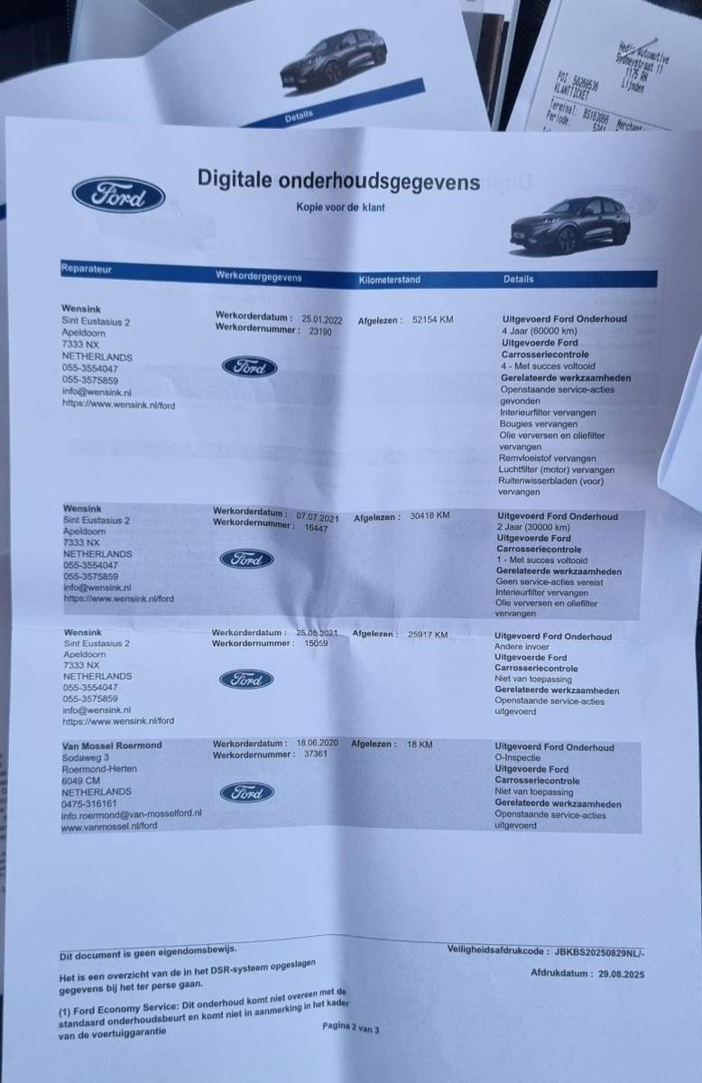 Ford Kuga Ford Kuga 2.5 PHEV ST-Line X 225PK | DEALERONDERHOUDEN! | NL AUTO | 2e Eigenaar | NAP | BLIS | Grote Achteruitrijcamera | Head-Up | Adaptive Cruise Control | Winterpack | Elektrische Stoel | Digital Cockpit | 19 Inch | B&O Audio | Draadloze Oplader | Elektrische Achterklep | Stoelverwarming | Stuurverwarming | Voorruitverwarming | 2 sleutels | APK tot 16-07-2028 |