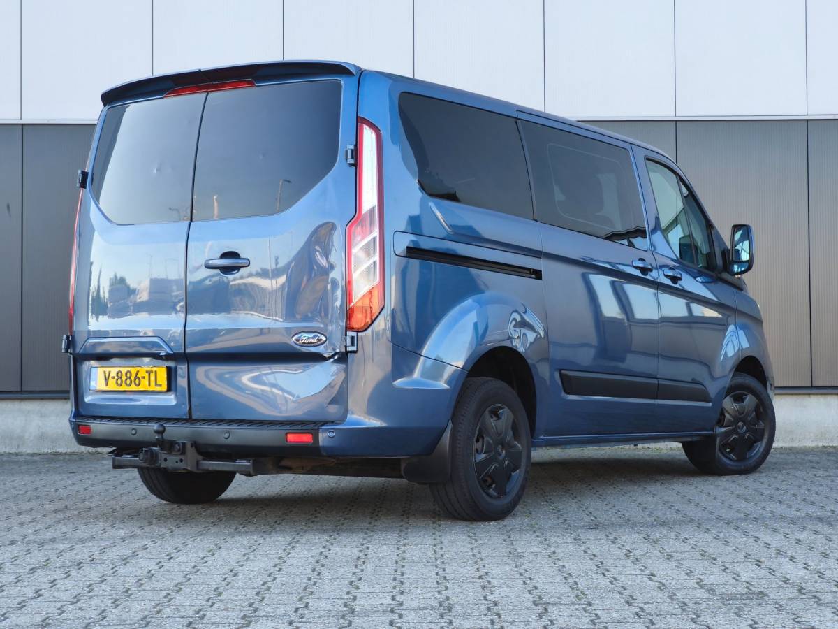 Ford Transit Custom Ford Transit Custom 300 2.0 TDCI 6PERS DUBBELE CABINE CRUISE CLIMATE TREKHAAK PDC