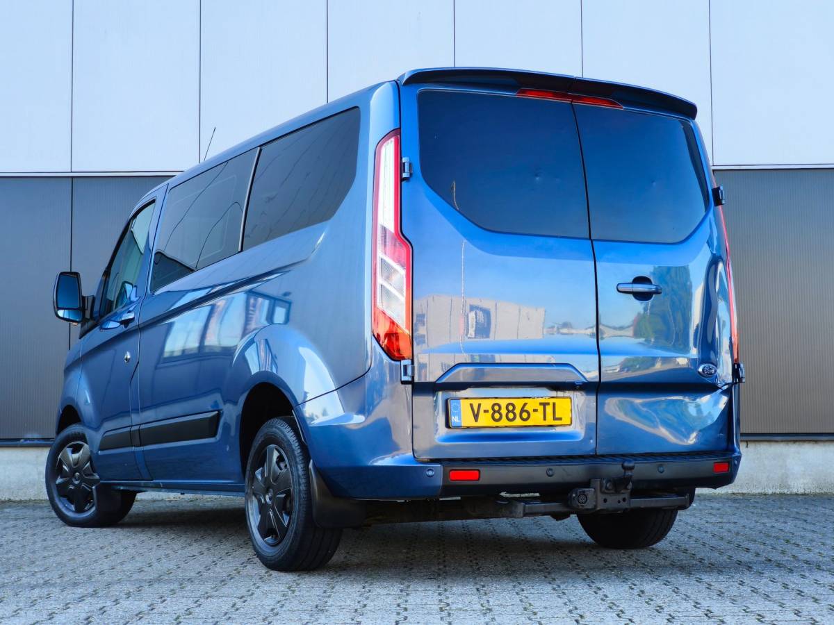 Ford Transit Custom Ford Transit Custom 300 2.0 TDCI 6PERS DUBBELE CABINE CRUISE CLIMATE TREKHAAK PDC