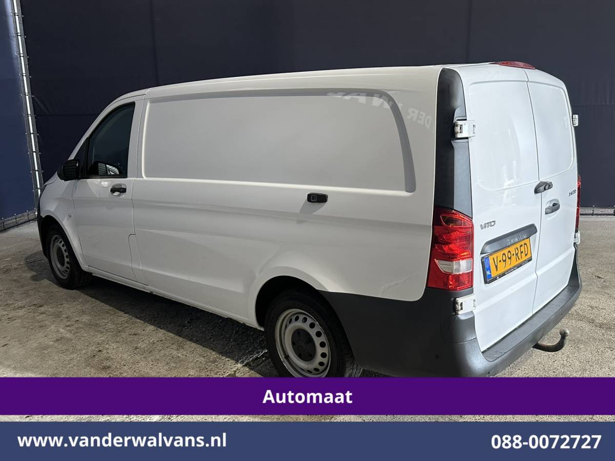 Mercedes-Benz Vito Mercedes-Benz Vito 114 CDI 136pk 9G-Tronic Automaat  L2H1 Inrichting Euro6 Airco | Camera | Navigatie | Apple Carplay Android Auto, Cruisecontrol, Trekhaak, Parkeersensoren, Bijrijdersbank