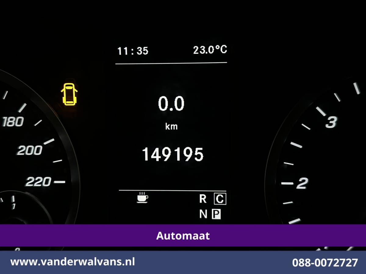 Mercedes-Benz Vito Mercedes-Benz Vito 114 CDI 136pk 9G-Tronic Automaat  L2H1 Inrichting Euro6 Airco | Camera | Navigatie | Apple Carplay Android Auto, Cruisecontrol, Trekhaak, Parkeersensoren, Bijrijdersbank