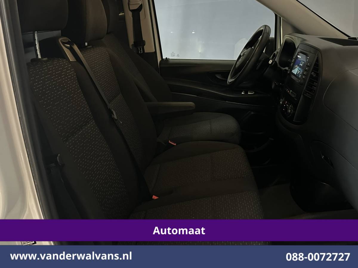 Mercedes-Benz Vito Mercedes-Benz Vito 114 CDI 136pk 9G-Tronic Automaat  L2H1 Inrichting Euro6 Airco | Camera | Navigatie | Apple Carplay Android Auto, Cruisecontrol, Trekhaak, Parkeersensoren, Bijrijdersbank