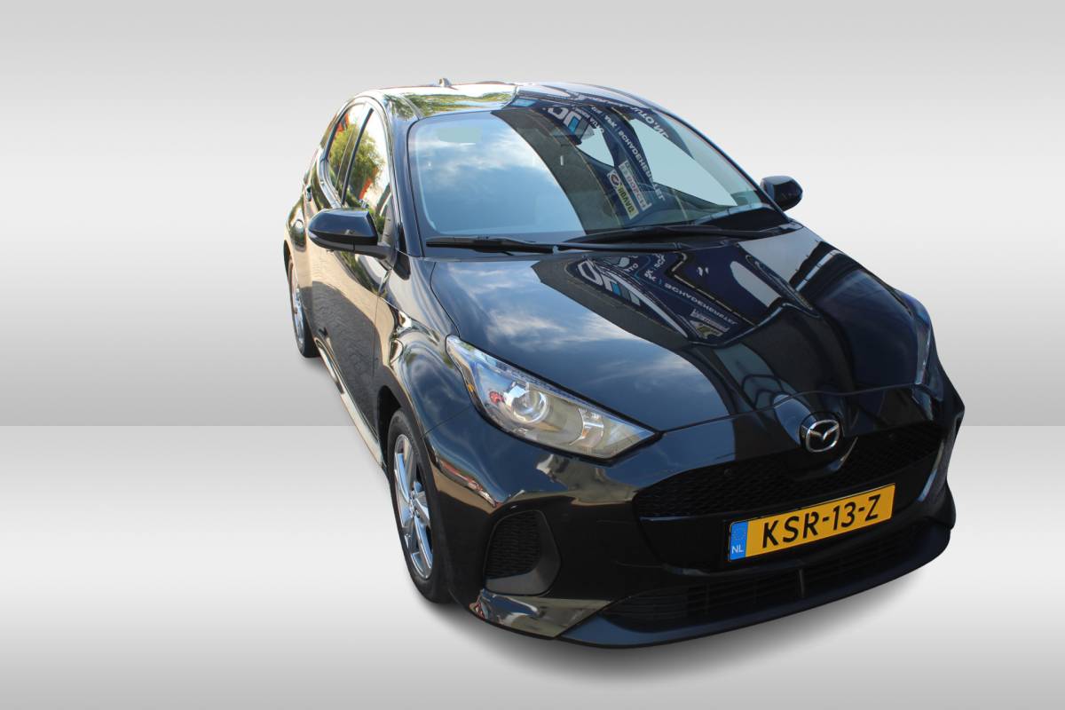 Mazda 2 Hybrid Mazda 2 Hybrid 1.5 Exclusive-line Cruise control adaptief met stop&go I Dodehoek detectie l Parkeersensor achter I Parkeersensor voor l Parkeercamera l Nieuw model