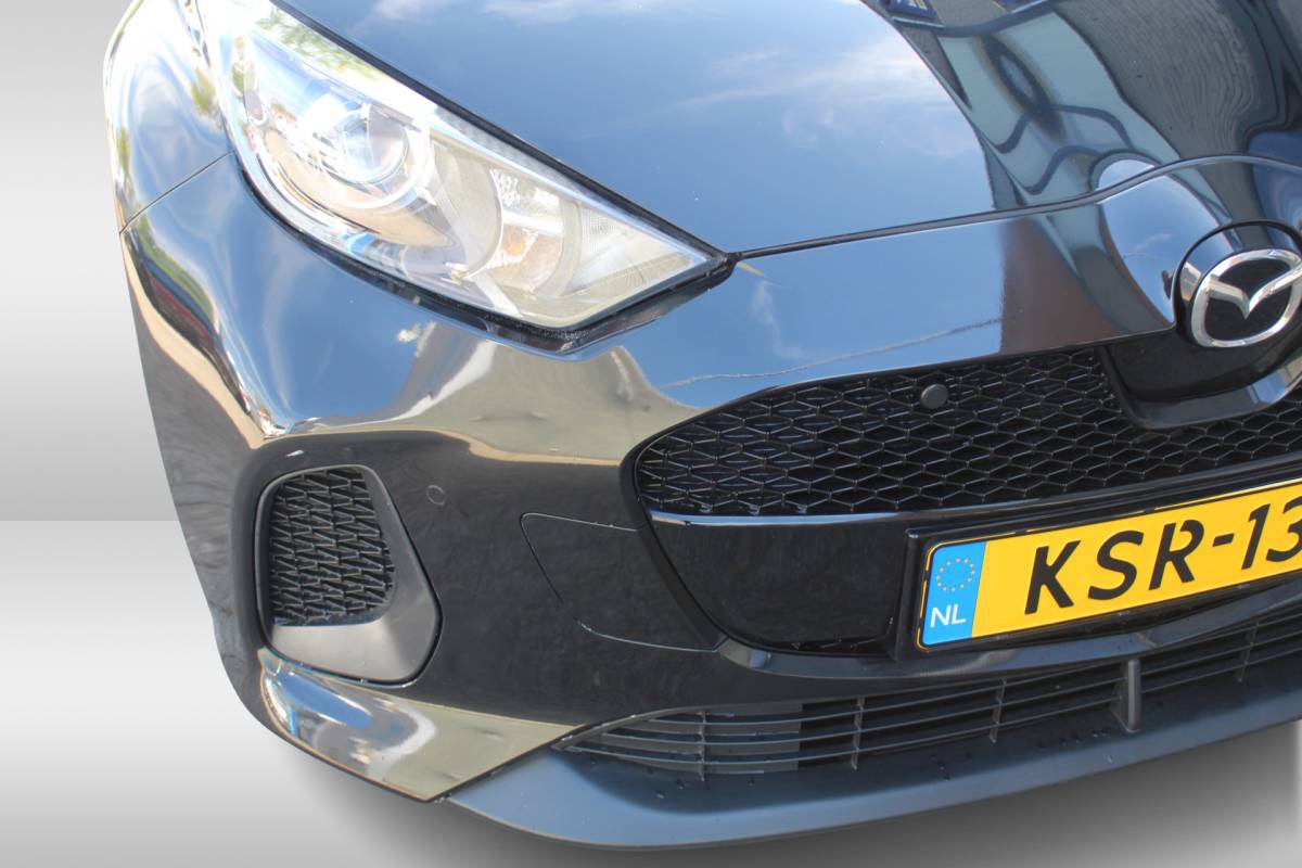 Mazda 2 Hybrid Mazda 2 Hybrid 1.5 Exclusive-line Cruise control adaptief met stop&go I Dodehoek detectie l Parkeersensor achter I Parkeersensor voor l Parkeercamera l Nieuw model