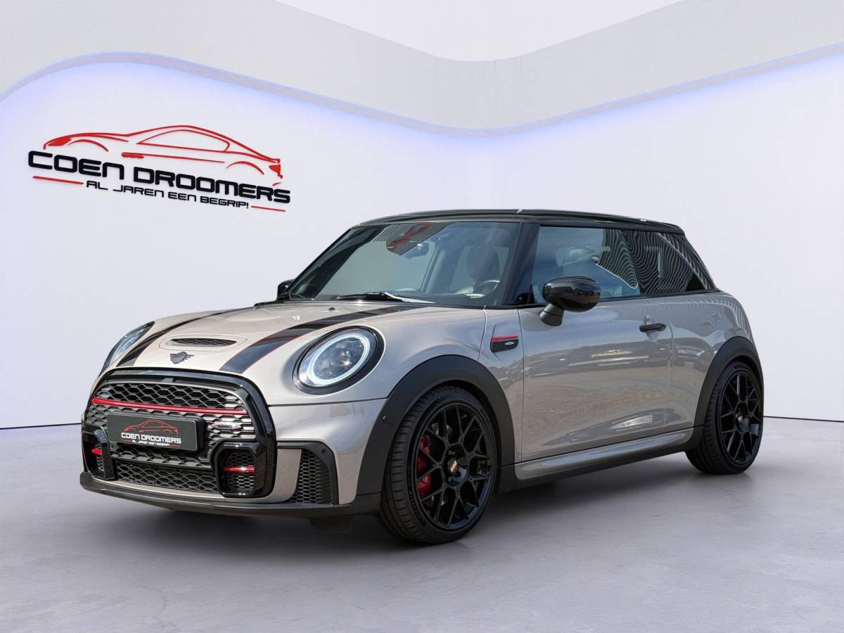 MINI 3-Deurs MINI 3-Deurs 2.0 John Cooper Works F1 JCW Pack /Apple Carplay/Panodak/Harman Kardon/Climate & Cruise Control/Adaptieve demping/Digital Dashboard/Keyless/18″BBS LMV/(MET GARANTIE*)