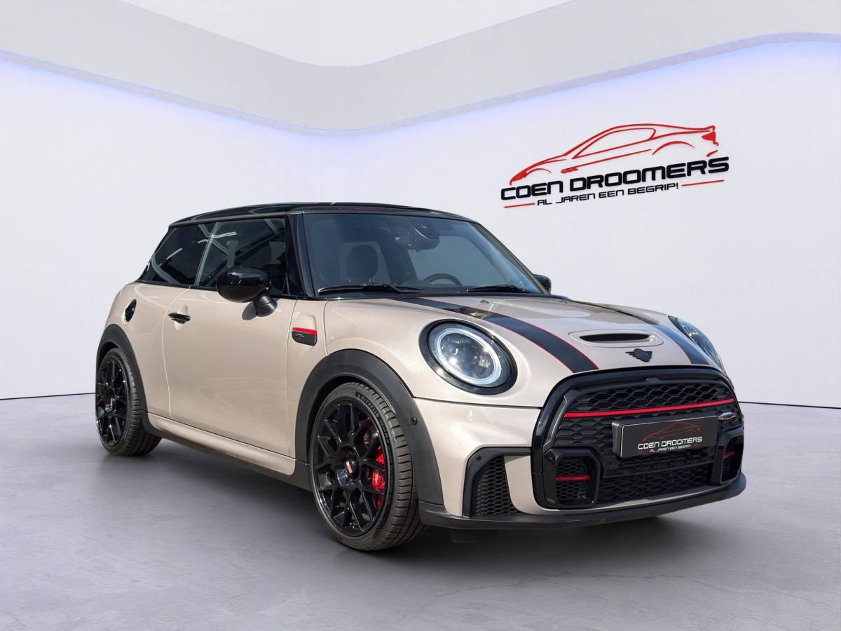 MINI 3-Deurs MINI 3-Deurs 2.0 John Cooper Works F1 JCW Pack /Apple Carplay/Panodak/Harman Kardon/Climate & Cruise Control/Adaptieve demping/Digital Dashboard/Keyless/18″BBS LMV/(MET GARANTIE*)