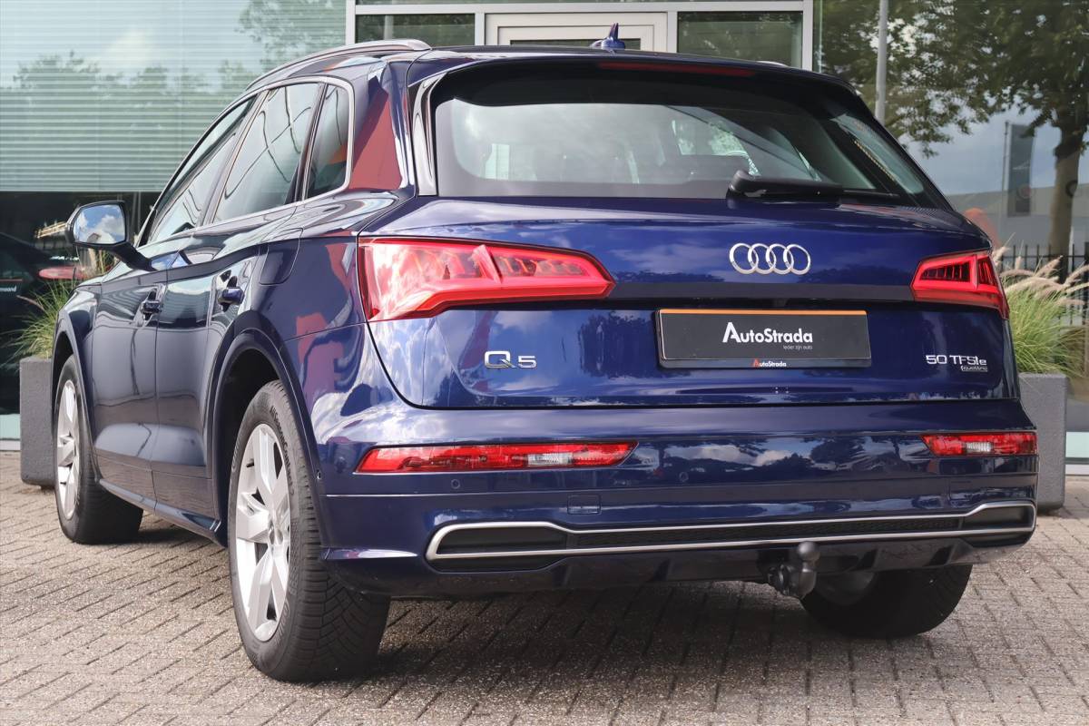 Audi Q5 Audi Q5 50 S-Line TFSI e Quattro 299pk SoH 93% | Stoelverwarming | Cruise | LED | Navigatie | Climate | Trekhaak