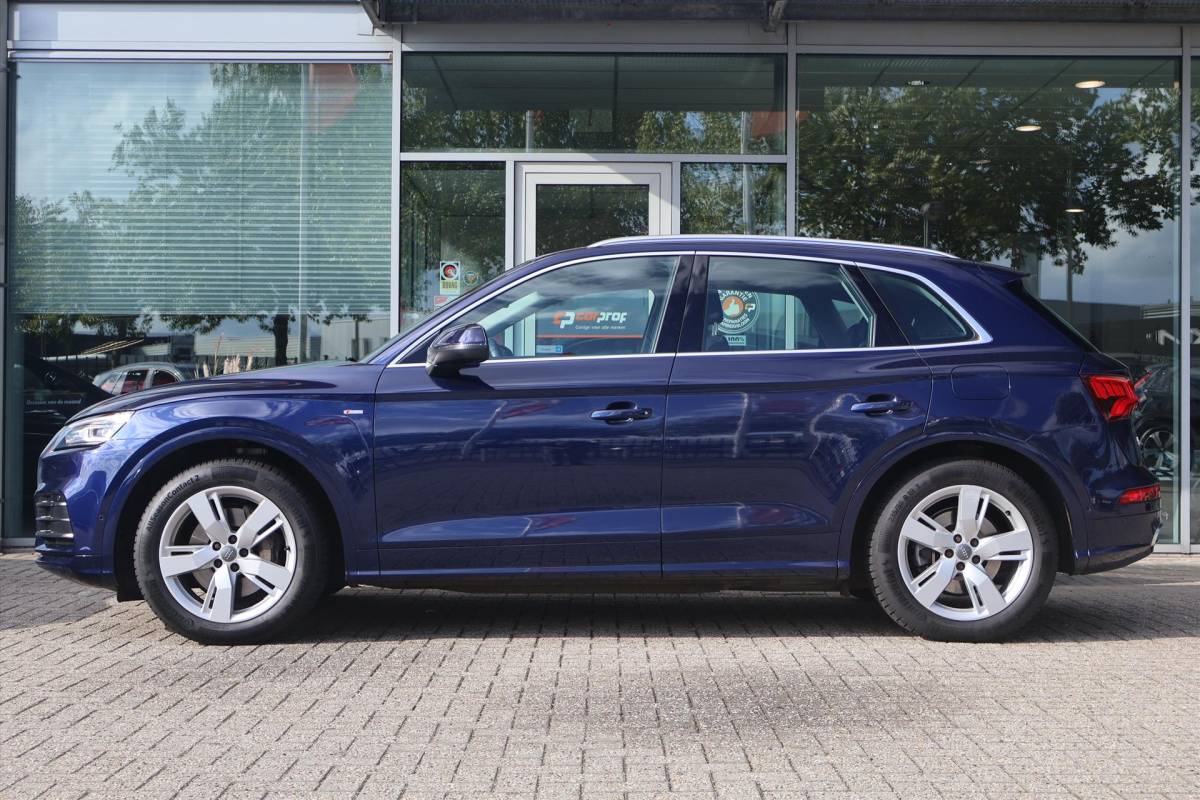 Audi Q5 Audi Q5 50 S-Line TFSI e Quattro 299pk SoH 93% | Stoelverwarming | Cruise | LED | Navigatie | Climate | Trekhaak