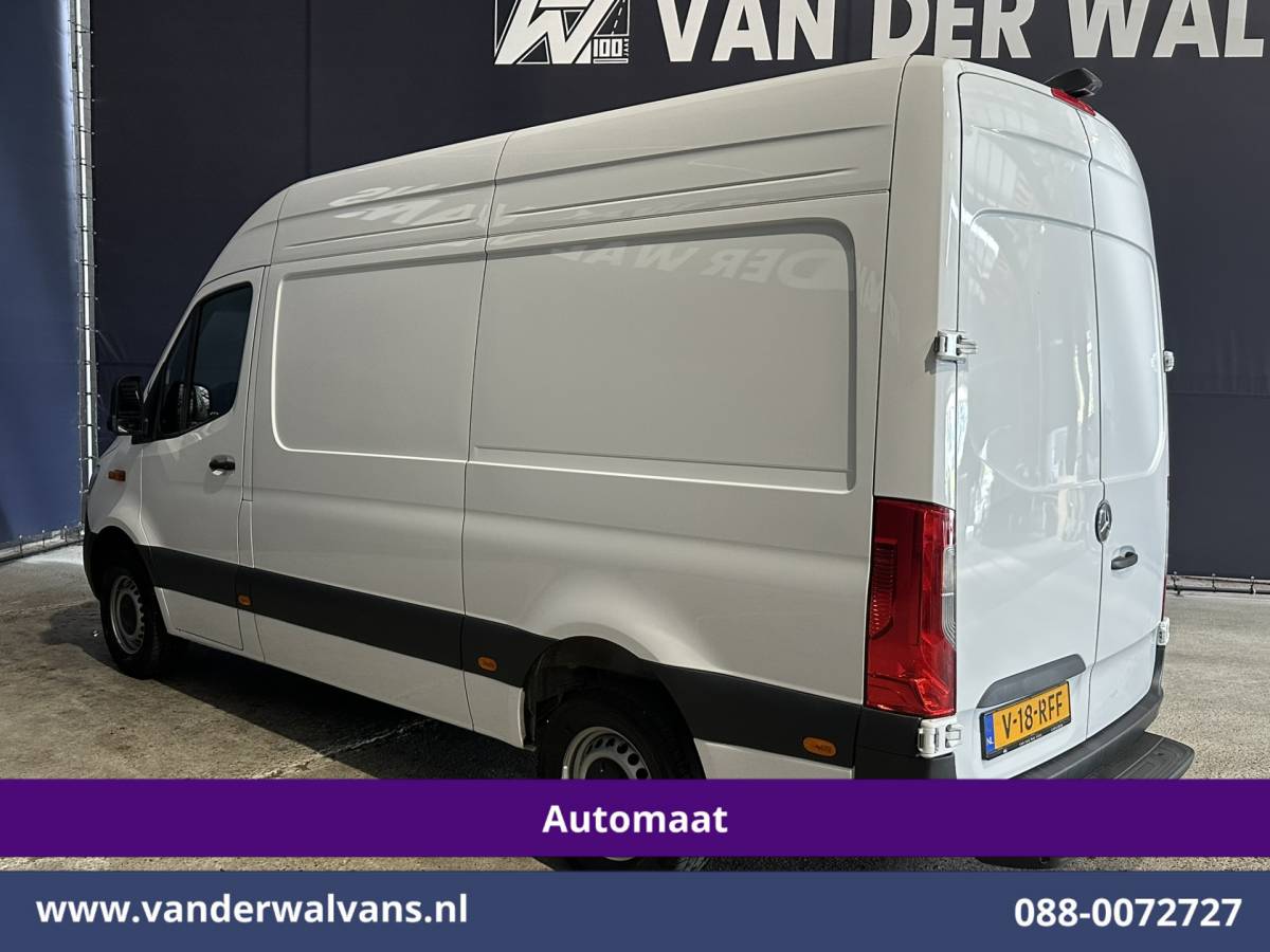 Mercedes-Benz Sprinter Mercedes-Benz Sprinter 317 CDI 170pk 9G-Tronic Automaat L2H2 2025 Model Euro6 Airco | Camera | Navigatie | Adaptieve Cruisecontrol | LED Chauffeursstoel, Stoelverwarming, Parkeersensoren, Bijrijdersbank