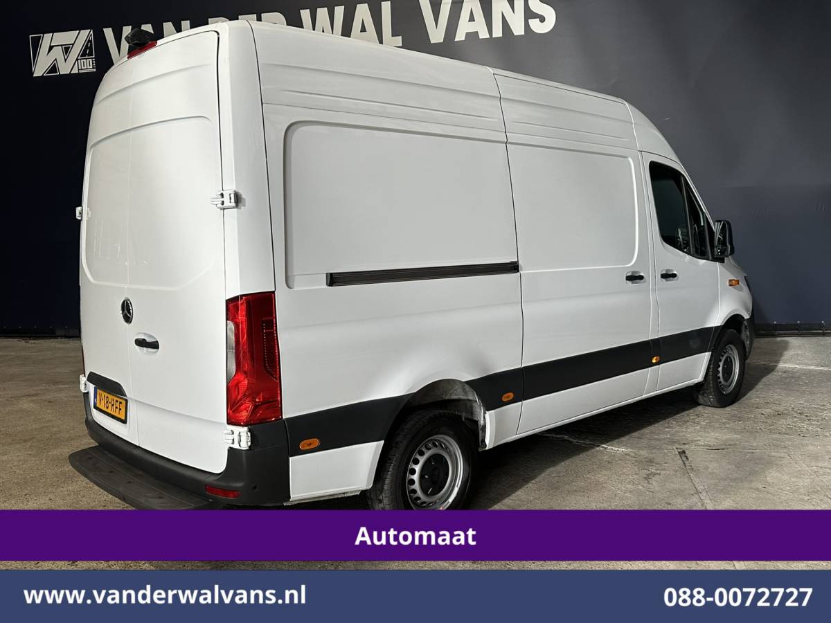 Mercedes-Benz Sprinter Mercedes-Benz Sprinter 317 CDI 170pk 9G-Tronic Automaat L2H2 2025 Model Euro6 Airco | Camera | Navigatie | Adaptieve Cruisecontrol | LED Chauffeursstoel, Stoelverwarming, Parkeersensoren, Bijrijdersbank