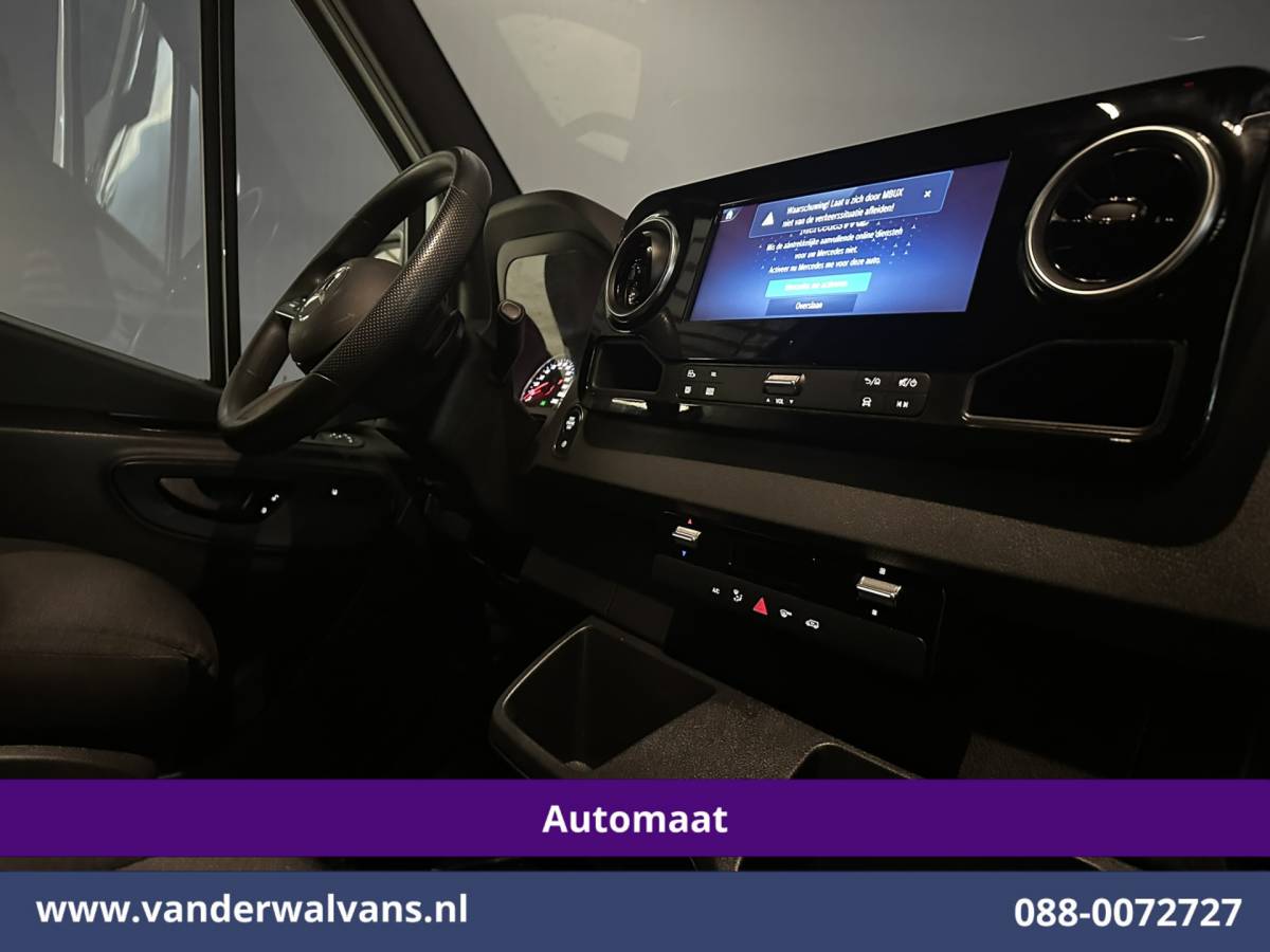 Mercedes-Benz Sprinter Mercedes-Benz Sprinter 317 CDI 170pk 9G-Tronic Automaat L2H2 2025 Model Euro6 Airco | Camera | Navigatie | Adaptieve Cruisecontrol | LED Chauffeursstoel, Stoelverwarming, Parkeersensoren, Bijrijdersbank