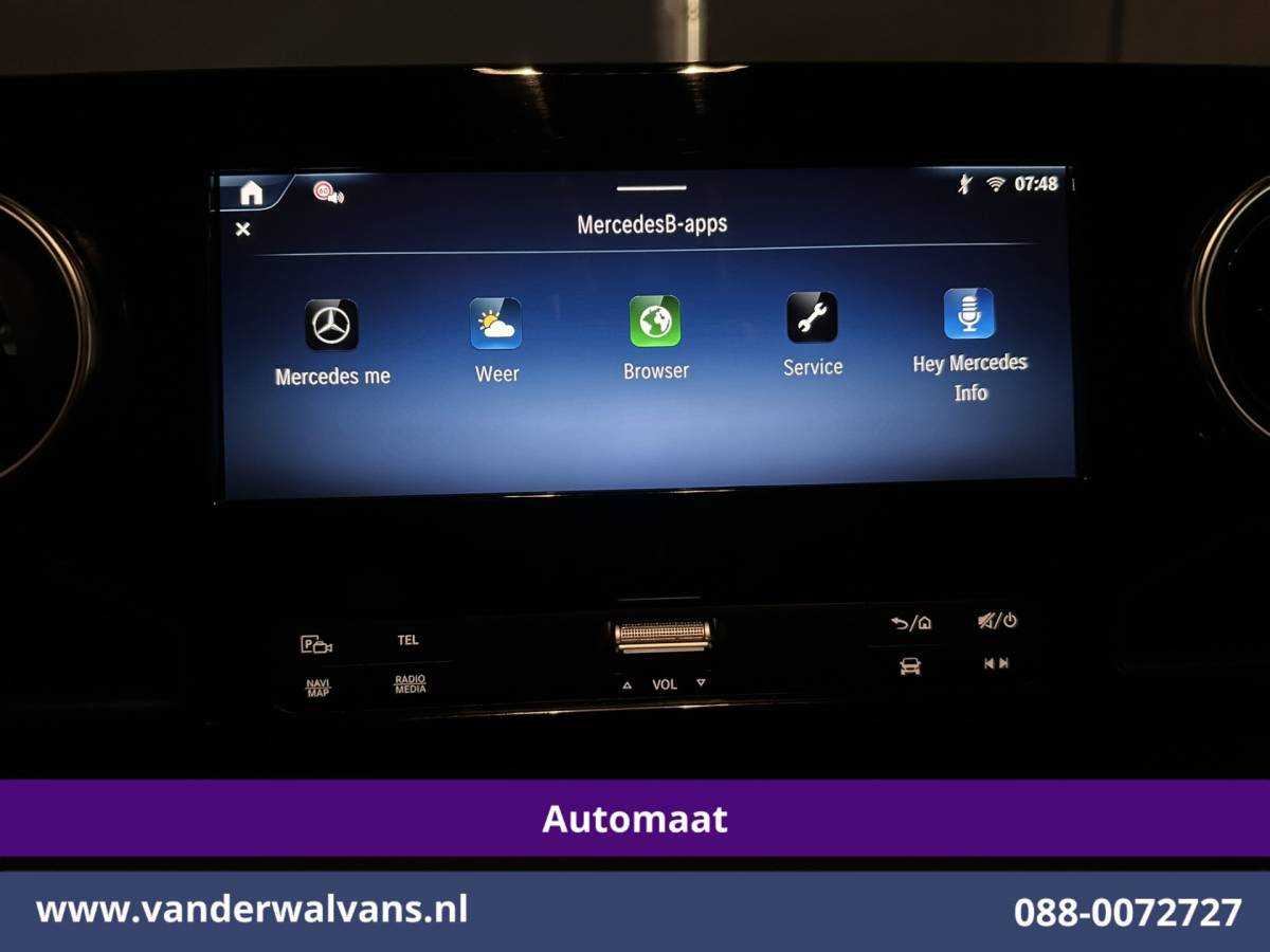 Mercedes-Benz Sprinter Mercedes-Benz Sprinter 317 CDI 170pk 9G-Tronic Automaat L2H2 2025 Model Euro6 Airco | Camera | Navigatie | Adaptieve Cruisecontrol | LED Chauffeursstoel, Stoelverwarming, Parkeersensoren, Bijrijdersbank