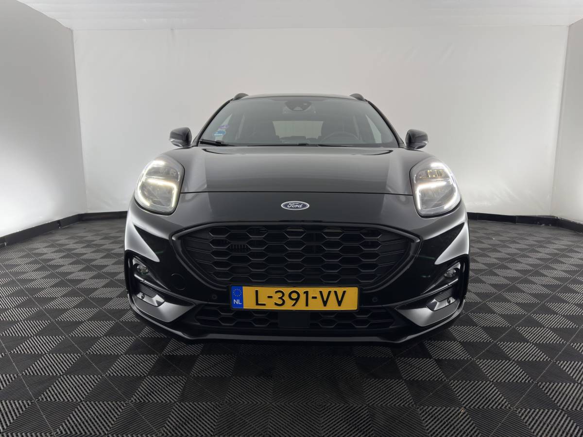 Ford Puma Ford Puma 1.0 EcoBoost Hybrid ST-Line X MHEV (INCL-BTW) *LEATHER-FABRIC | ADAPTIVE-CRUISE | FULL-LED | BANG&OLUFSEN |  BLIND-SPOT | CAMERA | HEATED-SPORTSEATS | DIGI-COCKPIT | NAVI-FULLMAP | PRIVACY-GLASS | AMBIENTLIGHT | TOWBAR | 18”A