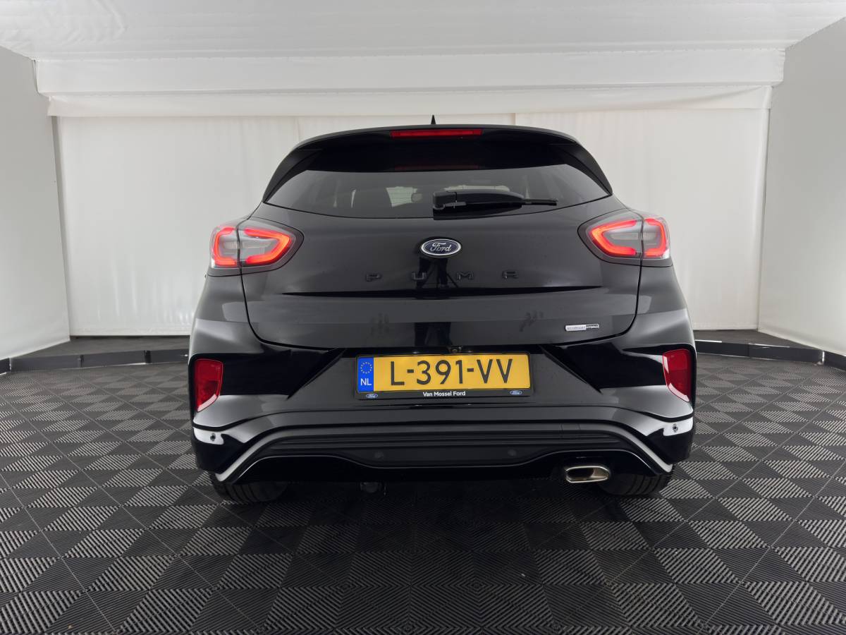 Ford Puma Ford Puma 1.0 EcoBoost Hybrid ST-Line X MHEV (INCL-BTW) *LEATHER-FABRIC | ADAPTIVE-CRUISE | FULL-LED | BANG&OLUFSEN |  BLIND-SPOT | CAMERA | HEATED-SPORTSEATS | DIGI-COCKPIT | NAVI-FULLMAP | PRIVACY-GLASS | AMBIENTLIGHT | TOWBAR | 18”A