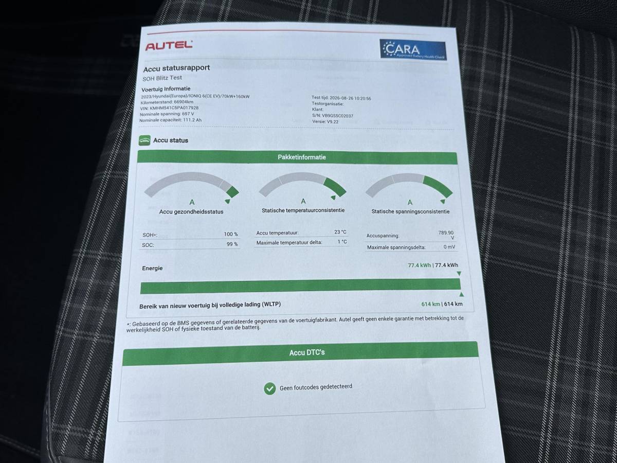 Hyundai IONIQ 6 Hyundai IONIQ 6 First Edition AWD 77.4 kWh SOH 100% | PANO | STOEL VERWAMRING VOOR & ACHTER | MEM. SEAT | ELEK. STOELEN | BOSE BOXEN | 360 CAMERA | FABRIEKS GARANTIE TM 03-2028 | RIJKLAAR ! |