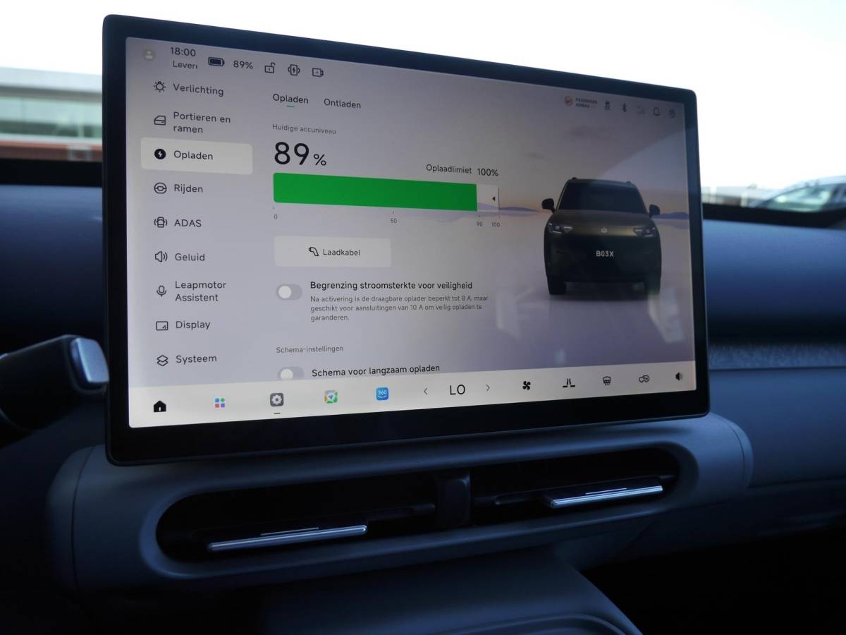 Leapmotor B03X Leapmotor B03X ProMax Design 53 kWh | Nieuw | Hoge instap | Camera | 18inch velgen | Carplay | Navigatie | Keyless entry en start