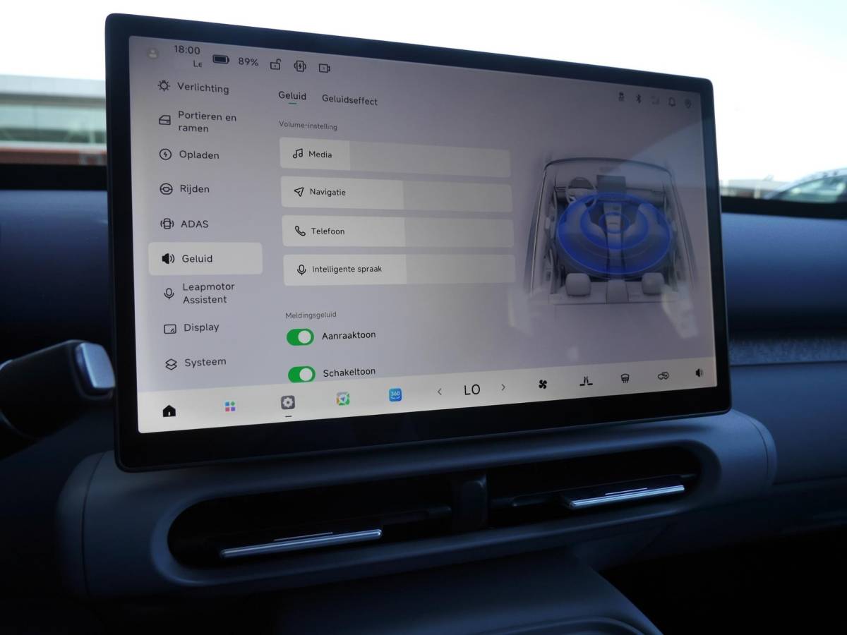Leapmotor B03X Leapmotor B03X ProMax Design 53 kWh | Nieuw | Hoge instap | Camera | 18inch velgen | Carplay | Navigatie | Keyless entry en start