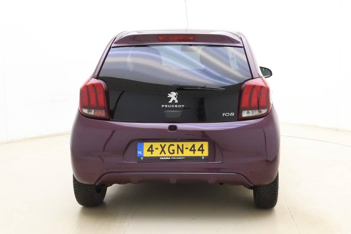 Peugeot 108 Peugeot 108 1.0 e-VTi Allure 68pk | 5 Deurs | Climate Control | Camera | Lichtmetalen Velgen | Bluetooth | Dealeronderhouden