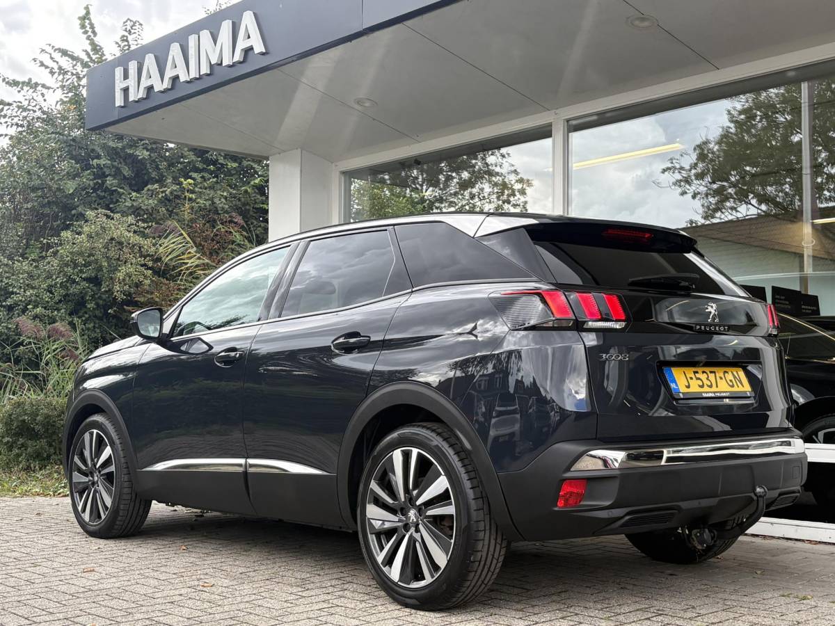 Peugeot 3008 Peugeot 3008 1.2T Automaat Blue Lease Premium | Elektr. achterklep | Dealeronderhouden | Trekhaak | Navigatie | Achteruitrijcamera | Keyless